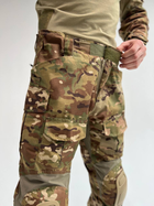 Военная тактическая форма комплект одежды G3 с защитными накладками Рип-стоп Мультикам L - изображение 8