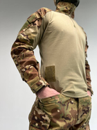 Военная тактическая форма комплект одежды G3 с защитными накладками Рип-стоп Мультикам XL - изображение 4