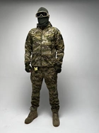Військова тактична зимова куртка Softshell Зелений Мультикам XXL - зображення 1