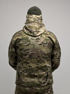 Военная тактическая зимняя куртка Softshell Зеленый Мультикам XXL - изображение 6