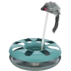 Игрушка для кошек Trixie Трек с мышкой на пружине и шариками 24см х 29см (TX-4135)