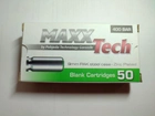 Пістолетні холості патрони Blank Cartridges MaxxTech 9 mm PAK steel case zinc plated 9 мм 400 Bar, 50 штук - изображение 4