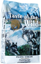 Sucha karma dla szczeniąt Taste of the Wild Pacific Stream Puppy z wędzonym łososiem 12.2 kg (074198614349) - obraz 1