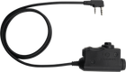 Тактична гарнітура PTT EARMOR M51 чорний - зображення 1