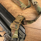 Двухточечный оружейный ремень M-tac MULTICAM для длинноствольного оружия, тактический ремень армейский - изображение 4