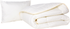 Набір Mirson №396 Eco Light Creamy Soft Tracery з евкаліптом ковдра 172x205 + подушка м'ягка 50x70 (2200006414858) - зображення 1
