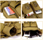 Тактична поясна сумка Nobrand 5904555959248 Койот - зображення 7