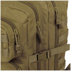 Военный тактический штурмовой рюкзак MIL-TEC из Германии койот на 36 литров для военных ВСУ - изображение 7