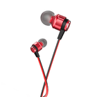 Наушники HOCO Platinum built-in microphone M85 red