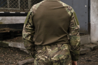 Тактичний військовий одяг. Чоловіча бойова сорочка Убакс (UBACS ) з довгим рукавом мультикам розмір 50 (BEZ-2211) - изображение 5
