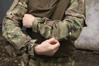 Тактичний військовий одяг. Чоловіча бойова сорочка Убакс (UBACS ) з довгим рукавом мультикам розмір 48 (BEZ-2211) - изображение 8