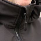 Тактична куртка Softshell. Куртка Софтшелл Haunt-Hanter. Розмір 58 чорний (0016К-1) - зображення 5