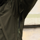 Тактична куртка Softshell. Куртка Софтшелл Haunt-Hanter. Розмір 46 олива (0016К-О) - изображение 9