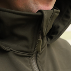 Тактична куртка Softshell. Куртка Софтшелл Haunt-Hanter. Розмір 52 олива (0016К-О) - зображення 6