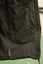 Тактична куртка Softshell. Куртка Софтшелл Haunt-Hanter. Розмір 52 олива (0016К-О) - зображення 13