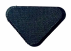 Шеврон силіконовий трикутний на липучці із тризубом Safety Ukraine 40х35 мм Жовто-блакитний - изображение 2