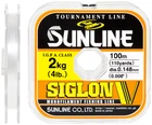 Леска Sunline Siglon V 100 м #0.6/0.128 мм 1.5 кг Transparent (16581076)