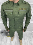 Тактичний військовий костюм M16 ( Рубашка + Штани ), Камуфляж: Олива, Розмір: XL - зображення 3