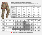 Тактичні штани мультикам спецназу ЗСУ з еластичними вставками IDOGEAR G3 Multicam та наколінниками р.M - зображення 4