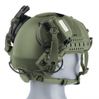 Профессиональные Активные Тактические Наушники Earmor M32X Mark 3 для Шоломів Зеленый (21420) - изображение 4