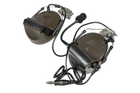 Професійні Активні Тактичні Навушники Z-Tactical Z031 для Шоломів FAST Зелений (ZTC-31-029026) G - зображення 1