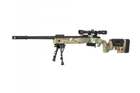 Снайперська страйкбольна гвинтівка Specna Arms SA-S03 Core with Scope and Bipod Multicam - зображення 5