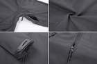 Куртка / ветровка тактическая Softshell grey (серый) софтшелл Размер XXL - изображение 7