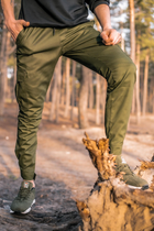 Штани котонові чоловічі Intruder "Baza" штани хакі осінні | весняні | літні - зображення 4