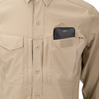 Рубашка (Тропическая) Defender MK2 Tropical Shirt Helikon-Tex Silver Mink M Тактическая мужская - изображение 6