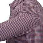 Рубашка (Скрытое ношение) Covert Concealed Carry Shirt Helikon-Tex Scarlet Flame Checkered XXL Тактическая мужская - изображение 4