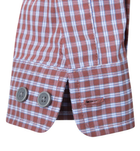 Рубашка (Скрытое ношение) Covert Concealed Carry Shirt Helikon-Tex Scarlet Flame Checkered XL Тактическая мужская - изображение 9