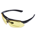 Спортивні тактичні окуляри JSJM JS-0081 (5 змінних лінз) + чохол - зображення 5