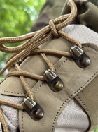 Берцы тактические мужские Light Boots 42 (27,5см) Весна/Лето нубук и оксфорд ботинки легкие (Койот) - изображение 6
