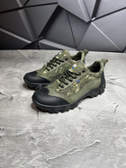 Тактичні демісезонні кросівки олива-піксель 43 - зображення 1