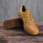 Кросівки чоловічі тактичні сітка ЗСУ (ЗСУ) 7104 43 р 27,5 см коричневі (OPT-1845) - зображення 6