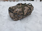 Сумка рюкзак баул 100 литров военный ЗСУ армейский тактический баул цвет пиксель 3145 - изображение 1
