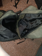 Військовий рюкзак на 60 літрів із системою MOLLE армійський тактичний рюкзак колір олива для ЗСУ - зображення 4