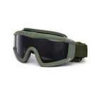Премиальные тактические очки-маска TGM2 Зеленый - изображение 2