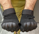 Перчатки тактические пальцевые, цвет Черный, размер XL - изображение 3