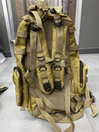 Военный рюкзак 35 л Accord, цвет Песочный, тактический рюкзак для военных, армейский рюкзак, рюкзак для солдат - изображение 3