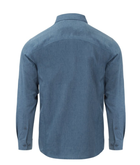 Рубашка Defender MK2 Gentleman Shirt Helikon-Tex Melange Blue XXXL Тактическая мужская - изображение 3