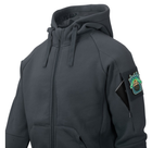 Куртка толстовка (Худи) Urban Tactical Hoodie (Fullzip) Lite Helikon-Tex Grey M Тактическая мужская - изображение 8