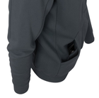 Куртка толстовка (Худи) Urban Tactical Hoodie (Fullzip) Lite Helikon-Tex Grey L (Лайт) Тактическая мужская - изображение 5