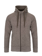 Худи Covert Tactical Hoodie (Fullzip) Helikon-Tex Light Grey Melange 2XL Тактическое мужское - изображение 2