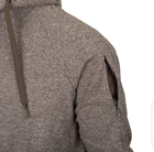 Худі Covert Tactical Hoodie (Fullzip) Helikon-Tex Light Grey Melange 2XL Тактичні чоловічі - зображення 5