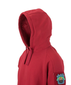 Куртка толстовка (Худи) Urban Tactical Hoodie (Kangaroo) Lite Helikon-Tex Red L Тактическая мужская - изображение 4