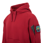 Куртка толстовка (Худи) Urban Tactical Hoodie (Kangaroo) Lite Helikon-Tex Red L Тактическая мужская - изображение 5