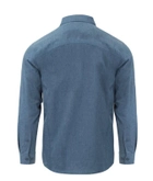 Рубашка Defender MK2 Gentleman Shirt Helikon-Tex Melange Blue XL Тактическая мужская - изображение 3