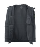 Куртка толстовка (Худи) Urban Tactical Hoodie (Fullzip) Lite Helikon-Tex Grey XS Тактическая мужская - изображение 7