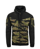 Куртка толстовка (Худи) Rogue Hoodie (Fullzip) Helikon-Tex Black Tiger Stripe XS Тактическая мужская - изображение 4